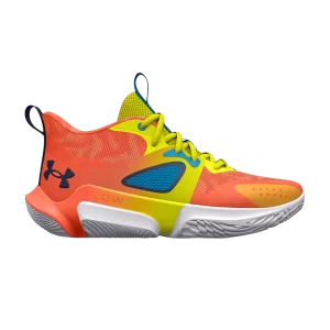 Under Armour Wmns Flow Breakthru 3 E24 'Panic Orange Yellow Ray' Baskets Orange Panic/Yellow Beam 3026805 800