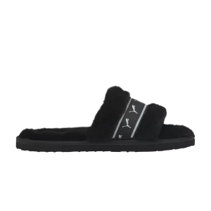 Baskets Puma Wmns Fluff Remix Slide 'Noir Blanc 'Noir/Blanc 385240 01