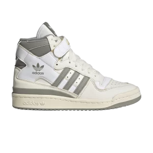 adidas Wmns Forum High 'Off White Silver Pebble' Baskets Blanc/Argent Pebble/Blanc Nuage HQ4377