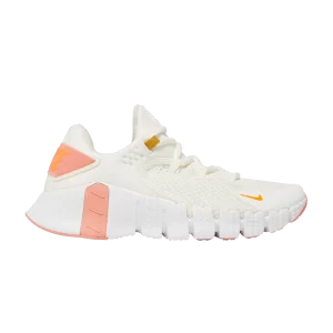 Nike Wmns Free Metcon 4 'Sail Total Orange' Voile/Crimson Bliss/Pearl Blanc/Total Orange CZ0596 104