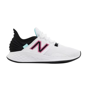 New Balance Wmns Fresh Foam Roav 'White Black Surf' Baskets Blanc/Noir/Surf WROAVWB