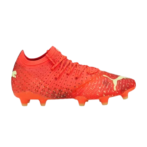Baskets Puma Wmns Future 1.4 FG AG 'Fearless Pack' Corail Feu/Lumière Effervescente/Noir/Saumon 107093 02