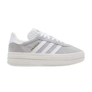 adidas Wmns Gazelle Bold 'Grey White' Baskets Gris deux/Nuage blanc/Noyau blanc HQ6893