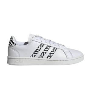 adidas Wmns Grand Court 'Zebra' Baskets Blanc Nuage/Blanc Nuage/Crystal Blanc GZ0150