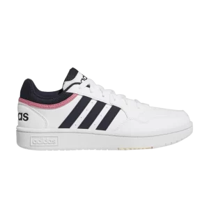 adidas Wmns Hoops 3.0 Low 'White Legend Ink' Nuage Blanc/Encre Legend/Ton Rose GW3037