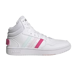adidas Wmns Hoops 3.0 Mid Classic 'Journée Mondiale de l'Amitié' Nuage Blanc/Impulsion Violet/Presque Rose GX7235