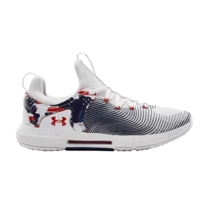 Under Armour Wmns HOVR Rise 2 'USA' Baskets Blanc/Rouge 3023010 101