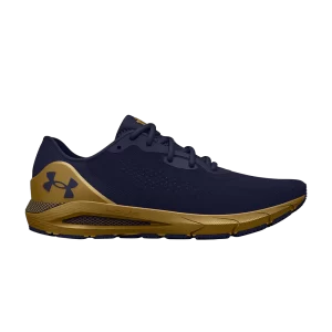 Under Armour Wmns HOVR Sonic 5 Collegiate 'NCAA - Notre Dame Navy' Flotte de minuit/Ruée vers l'or 3026430 404
