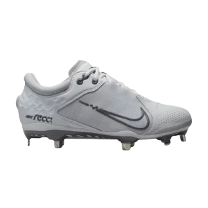 Nike Wmns Hyperdiamond 4 Elite 'Pure Platinum Wolf Grey' Platine pur/Gris loup/Barely a Volt/Gris foncé CZ5917 004