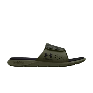 Under Armour Wmns Ignite 7 Freedom Slide 'Marine Green Camo' Vert Marine/Noir 3026153 300