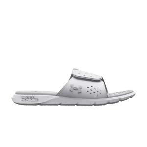 Under Armour Wmns Ignite 7 Slide 'White Halo Grey' Blanc/Halo Gris 3026027 100