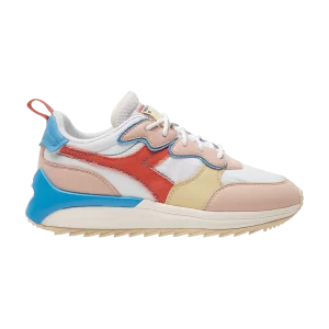 Baskets Diadora Wmns Jolly Canvas 'White Evening Sand' Blanc/Evening Sand/Hot Coral 501 178305 C9868