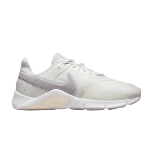 Nike Wmns Legend Essential 2 Premium 'Photon Dust Metallic Luster' Poussière de photons/Frêne améthyste/Blanc/Paillettes métalliques CZ3668 005