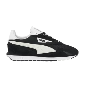 Baskets Puma Wmns Low Rider Tech Retro 'White Black' Blanc/Noir 384063 03