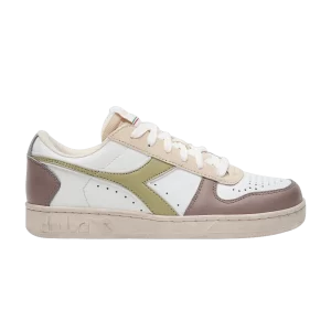 Baskets Diadora Wmns Magic Basket Low Icona 'White Antler' Blanc/Antlers/Flint gris 501 178737 C9867