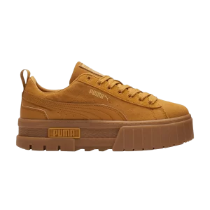 Baskets Puma Wmns Mayze 'Brushed Suede – Desert Tan 'Desert Tan/Golden Team 391461 01