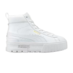 Baskets Puma Wmns Mayze Mid 'Triple White 'Blanc 381170 01