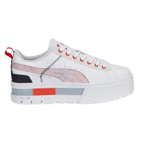 Puma Wmns Mayze 'RE:Collection' Baskets Blanc 387142 01