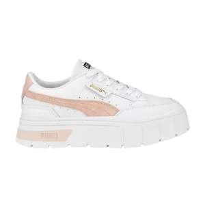 Baskets Puma Wmns Mayze Stack 'White Rose Quartz' Blanc/Rose Quartz 384363 02