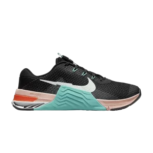 Nike Wmns Metcon 7 'Black Washed Teal' Noir/Washed Til/Arctic Orange/À peine vert CZ8280 038