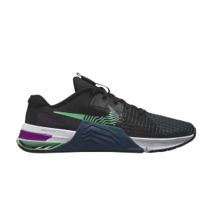 Nike Wmns Metcon 8 'Noir Valériane Bleu' Noir/Bleu Valériane/Violet Vif/Vert Lueur DO9327 003