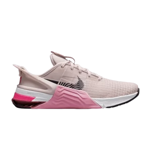 Nike Wmns Metcon 8 FlyEase 'Barely Rose' À peine rose/Rose lever du soleil/Rouille canyon/Violet caverne DO9381 600