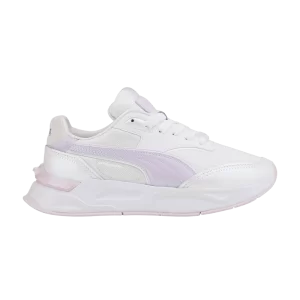 Baskets Puma Wmns Mirage Sport Glow 'White Lavender Fog' Blanc/Lavender Mist 382904 02