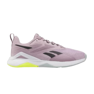 Reebok Wmns Nanoflex TR 2.0 'Infused Lilac Lime' Baskets Lilas infusion/Couleur noire/Gris bord de mer GY6220