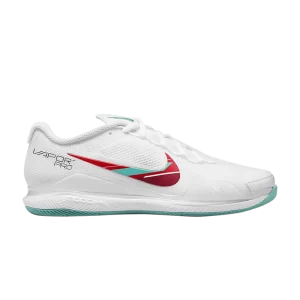 Baskets Wmns NikeCourt Air Zoom Vapor Pro 'White Habanero Red Washed Teal 'Blanc/Habanero rouge/Grenade/Washed teal CZ0222 136