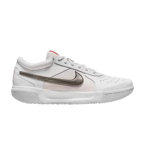 Baskets Wmns NikeCourt Zoom Lite 3 'White Metallic Pewter 'Blanc/Ghost/Bright Crimson/Metallic Pewter DH1042 102