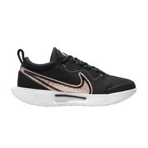 Baskets Wmns NikeCourt Zoom Pro 'Noir Métallique Rouge Bronze 'Noir/Blanc/Rouge bronze métallisé DH0990 091