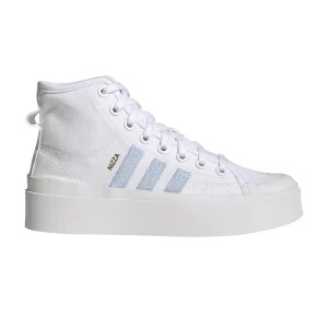 adidas Wmns Nizza Bonega Mid 'White Clear Sky' Nuage Blanc/Ciel Clair/Or Métallique GW6762