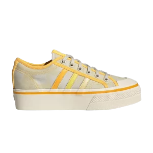 Baskets adidas Wmns Nizza Platform 'Almost Yellow Orange Tint' Presque jaune/Orange tint/Miracle blanc GX4607
