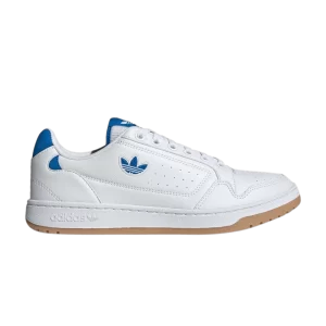 adidas Wmns NY 90 'White Bluebird Gum' Baskets Blanc Nuage/Blanc Nuage/Bleu Oiseau GW1411
