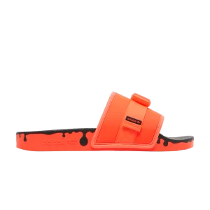 adidas Wmns Pouchylette Slides 'Paint Drip – Rouge solaire 'Rouge solaire/Rouge solaire/Noir GY1009
