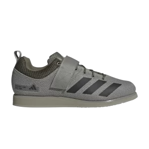 adidas Wmns Powerlift 5 'Silver Pebble Olive Strata' Argent Galet/Noir/Olive Strata HQ3529