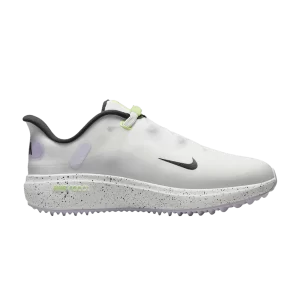 Nike Wmns React Ace Tour 'White Photon Dust Speckled' Blanc sommet/Violet givré/Poussière de photons/Noir CW3096 125