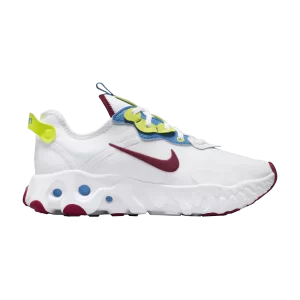 Nike Wmns React Art3mis 'White Rush Maroon Volt' Baskets Blanc/Rush Maroon/Volt CN8203 102