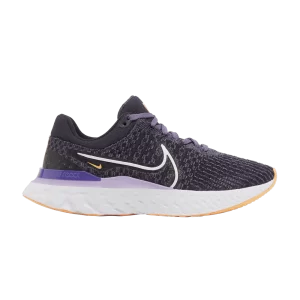 Nike Wmns React Infinity Run Flyknit 3 'Cave Purple Orange' Cave Violet/Canyon Violet/Blanc/Blanc DD3024 502