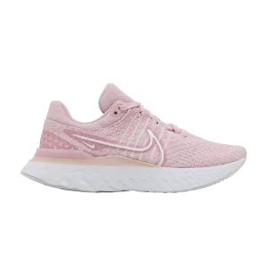 Nike Wmns React Infinity Run Flyknit 3 'Pink Glaze' Rose Glaze/Rose Mousse/Photon Dust/Blanc DD3024 600