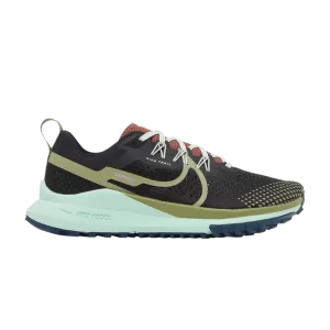 Nike Wmns React Pegasus Trail 4 'Black Alligator Mint' Noir/Canyon Rouille/Mousse Menthe/Gator DJ6159 004