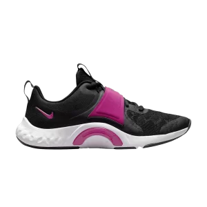 Nike Wmns Renew In-Season TR 12 'Black Active Pink' Noir/Gris fumée foncé/Blanc/Rose actif DD9301 003