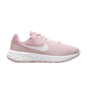 Nike Wmns Revolution 6 Next Nature Wide 'Atmosphere Bleached Coral' Atmosphère/Corail blanchi/Vert atomique/Blanc DC9001 600