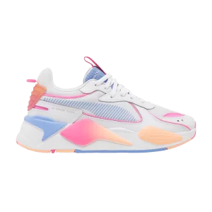 Puma Wmns RS-X Pop 'White Luminous Pink' Baskets Blanc/Glow Rose/Electro Violet 385704 01