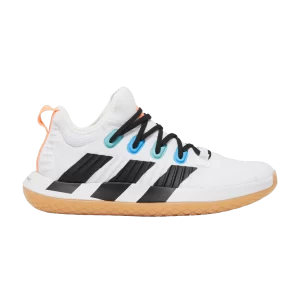 adidas Wmns Stabil Next Gen Primeblue Wide 'White Beam Orange Gum' Nuage blanc/Couleur noire/Beam orange HR0310