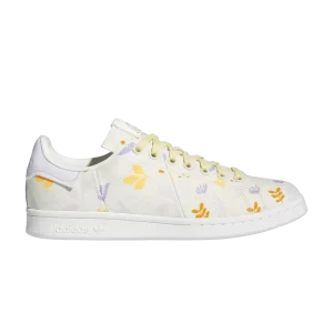 adidas Wmns Stan Smith 'Floral' Baskets Blanc Nuage/Couleur Blanche/Teinte Violette GY1072