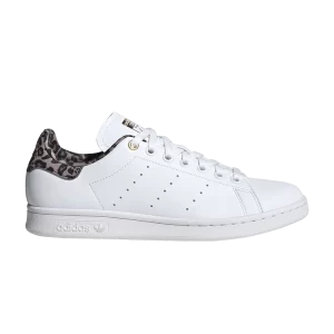 adidas Wmns Stan Smith 'White Leopard' Baskets Blanc Nuage/Marron Sauvage/Or Métallique GY9543