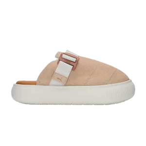 Baskets Puma Wmns Suede Mayu Mule 'Light Sand Pristine 'Light Sand/Primeval/Desert Tan 386730 02