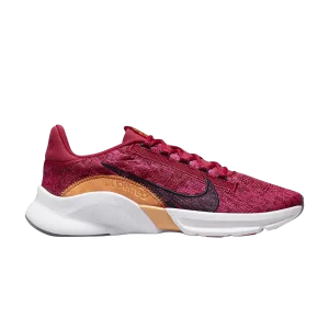 Nike Wmns SuperRep Go 3 Flyknit Next Nature 'Mystic Hibiscus' Hibiscus mystique/Rose prime/Curry clair/Bleu noirci DH3393 656