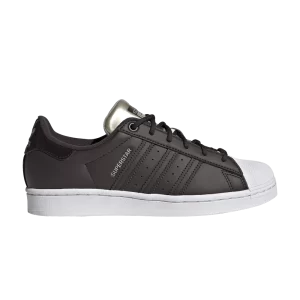 adidas Wmns Superstar 'Night Brown Gold' Baskets Marron nuit/Marron nuit/Blanc nuage GX4360